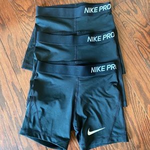 Nike Pro Shorts (Bundle - 3 pair!)